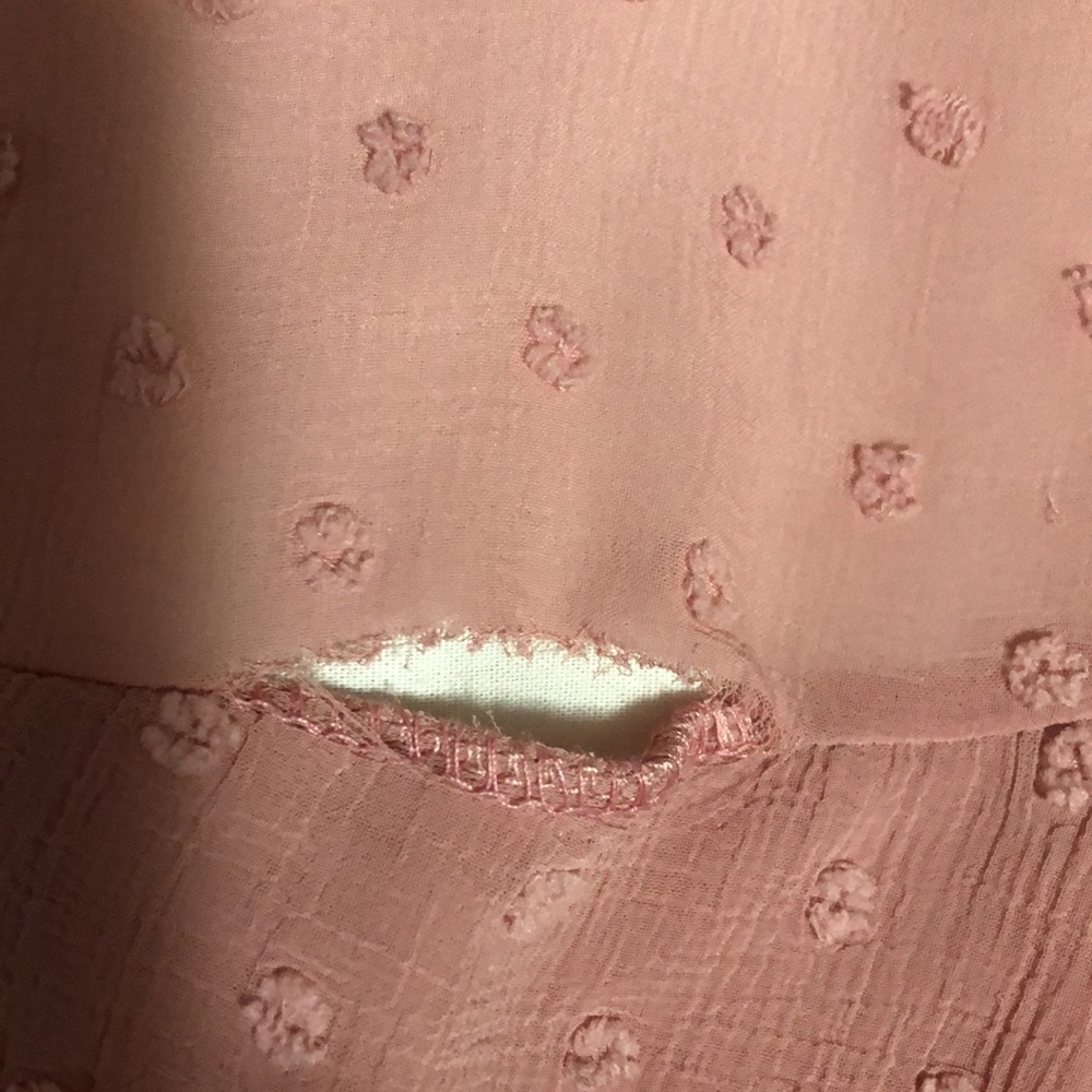 SOLD Zadie B’s Swiss Dot Tunic - Picture 3 of 4